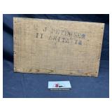 Anita, IA wooden board