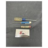 Advertising screwdriver and craftsman