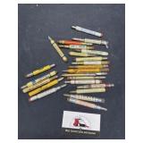 Advertising bullet pencils