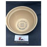 Anita, Wiota, stoneware advertising bowl