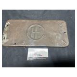 Teal international harvester implement box cover