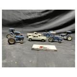 1/64 scale Ford tractors and trucks
