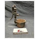 Salesman sample cast iron water pump