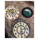 Lionel train clock and misc