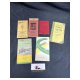 Vintage Farmers ledger books