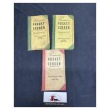 Vintage Moline, IL  farmers ledger books