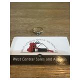 Ring marked 14 K 18 KPLAT