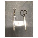 Vintage letter opener and scissors