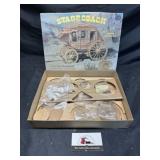 Stage coach wooden wagon kit