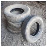 5 Used ST 235/80R 16 trailer tires
