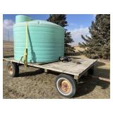 Hay Rack with Water Tank