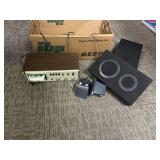 8 track player and speakers