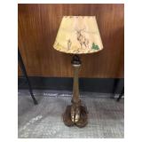 Vintage Deer hoof lamp