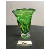 MCM blown glass vase