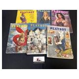 Vintage Playboy magazines