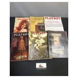 Vintage Playboy magazines