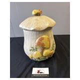 Ceramic mushroom canister