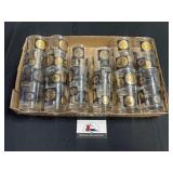 MCM gold coins of the world glasses