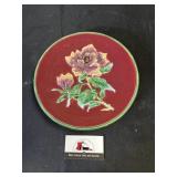 Vintage decorative ceramic plate