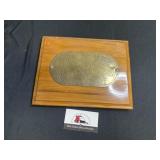 Great Western Rock Island plaque