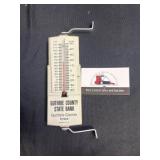 Metal Guthrie Center, IA thermometer