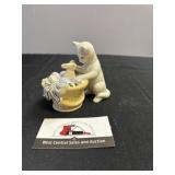 Lenox cat and rabbit decor