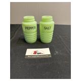 Jedi salt and pepper shakers no lids