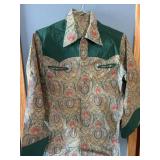 Handmade Paisely Vintage Shirt