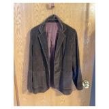 The fashion place brown corduroy jacket