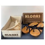 Klonks Wooden Sandals Size 9