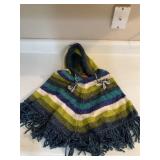 Kids Ishka Wool Poncho