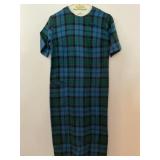 Vintage Plaid Dress Size 11