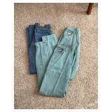 Size 10 Lee and Wrangler Jeans