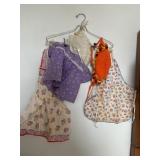 Vintage Kids Aprons and Hats