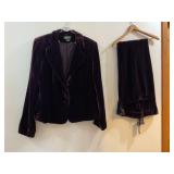 New Rafaella Velvet Pantsuit Size 10