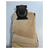 Bankers, merchant clip, possibly brass