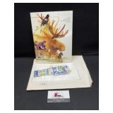 1987 mint set of commemorative stamps