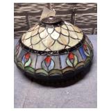 Stained glass like lampshade