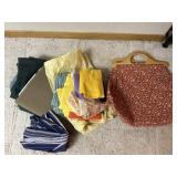 Fabric and Vintage bag