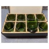 Vintage green glasses