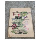 Vintage ISU Adelante Fraternity Movie Poster