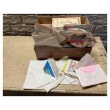 Vintage letters and greeting cards