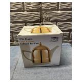 Old dutch copper and ceramic pot