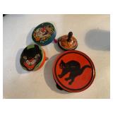 Vintage Tin Halloween Noise Makers