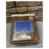 Flannel twin sheet set