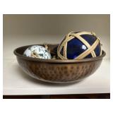 Copper bowl and Decor