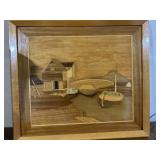 The Mill Bridge Wood Art