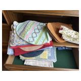 Placemats and fabric napkins
