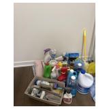 Cleaning supplies and msic
