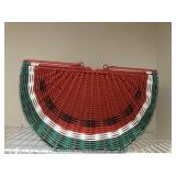 Watermelon picnic basket
